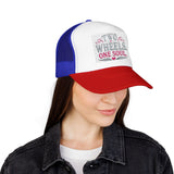 Trucker Hat – Two Wheels One Soul Motorcycle Foam Cap Printify