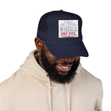 Trucker Hat – Two Wheels One Soul Motorcycle Foam Cap Printify