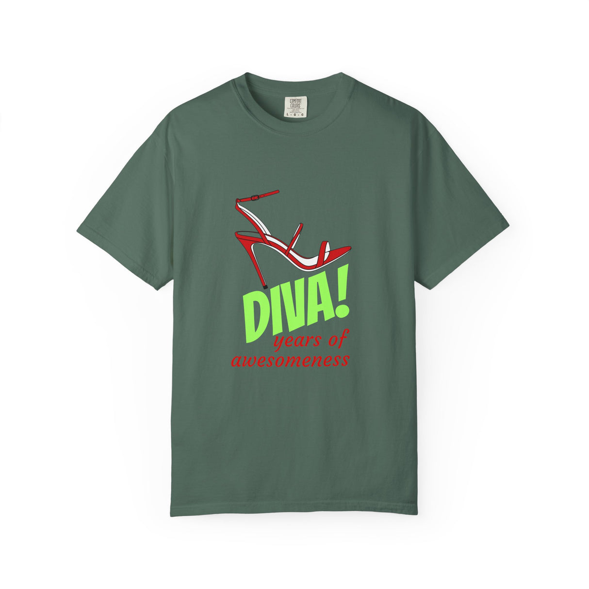 Diva! Years of Awesomeness T-Shirt Printify