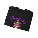 Birthday Cake Diva Sweatshirt Printify