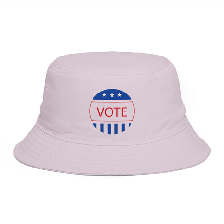 Vote Bucket Hat — Patriotic Red, White & Blue Election Sun Hat - Hats - Product View 20