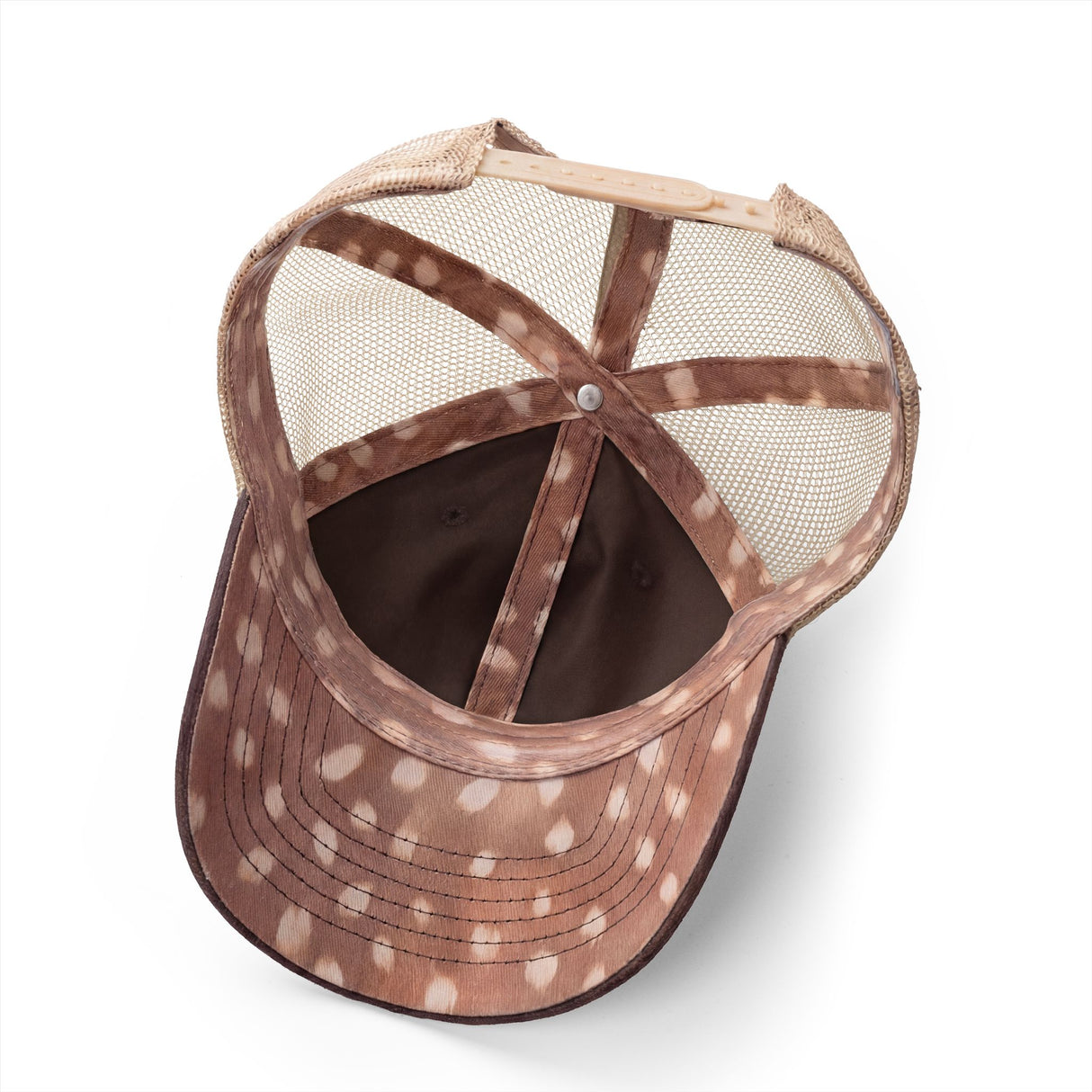 Women's Washed Mesh-Back Cap She Rides Wild Embroidered