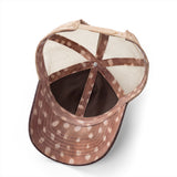 Women's Washed Mesh-Back Cap She Rides Wild Embroidered
