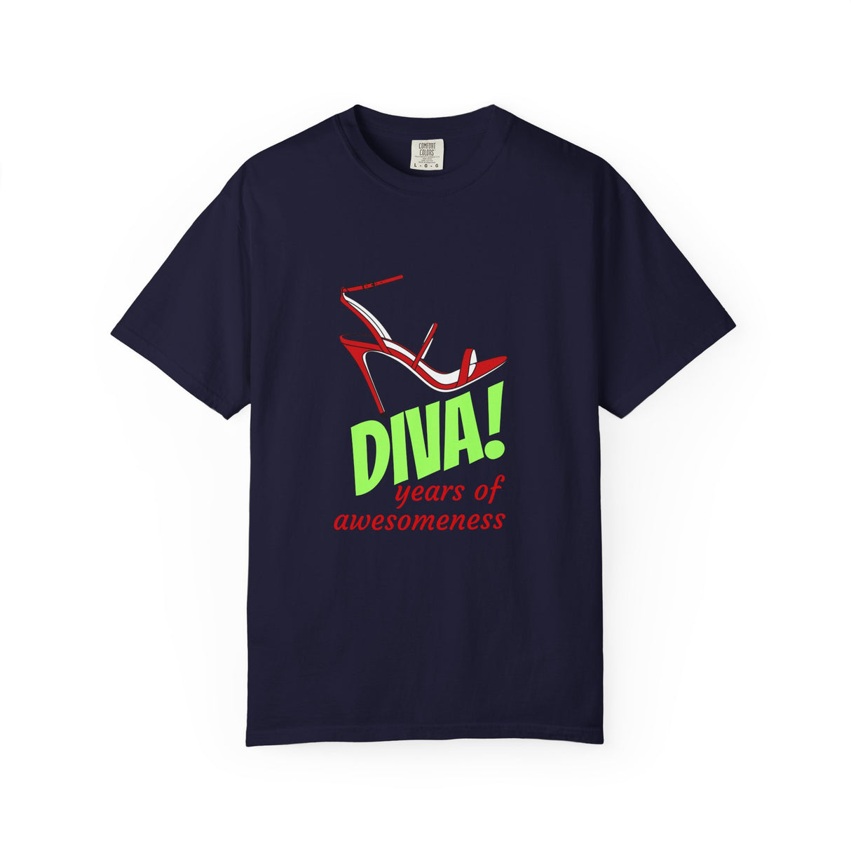 Diva! Years of Awesomeness T-Shirt Printify