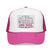 Trucker Hat – Two Wheels One Soul Motorcycle Foam Cap Printify