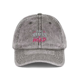 Vintage Embroidered Cap — "She Rides Wild" Retro Baseball Hat - Hats - Back View