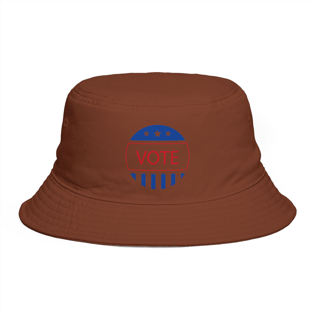 Vote Bucket Hat — Patriotic Red, White & Blue Election Sun Hat