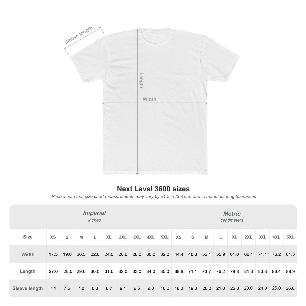 White crew neck short-sleeve tee