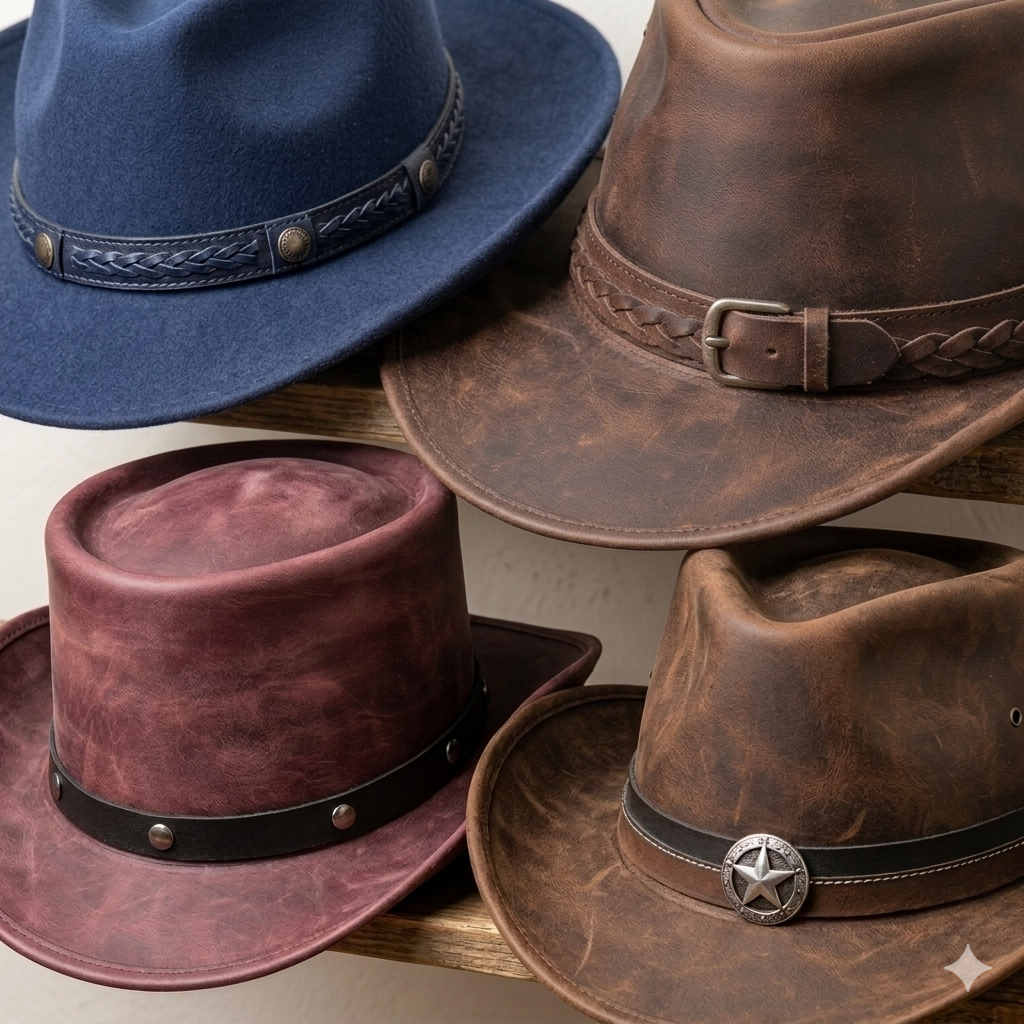 AMERICAN LEATHER HATS