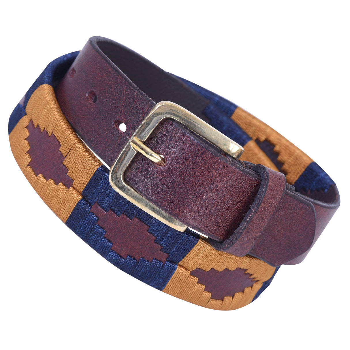 Bikers Hand Embroidered Polo Leather Gaucho Belts (SALTA)