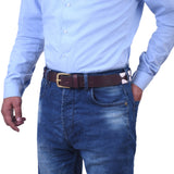 Bikers Hand Embroidered Polo Leather Gaucho Belts (SANTA-FE)