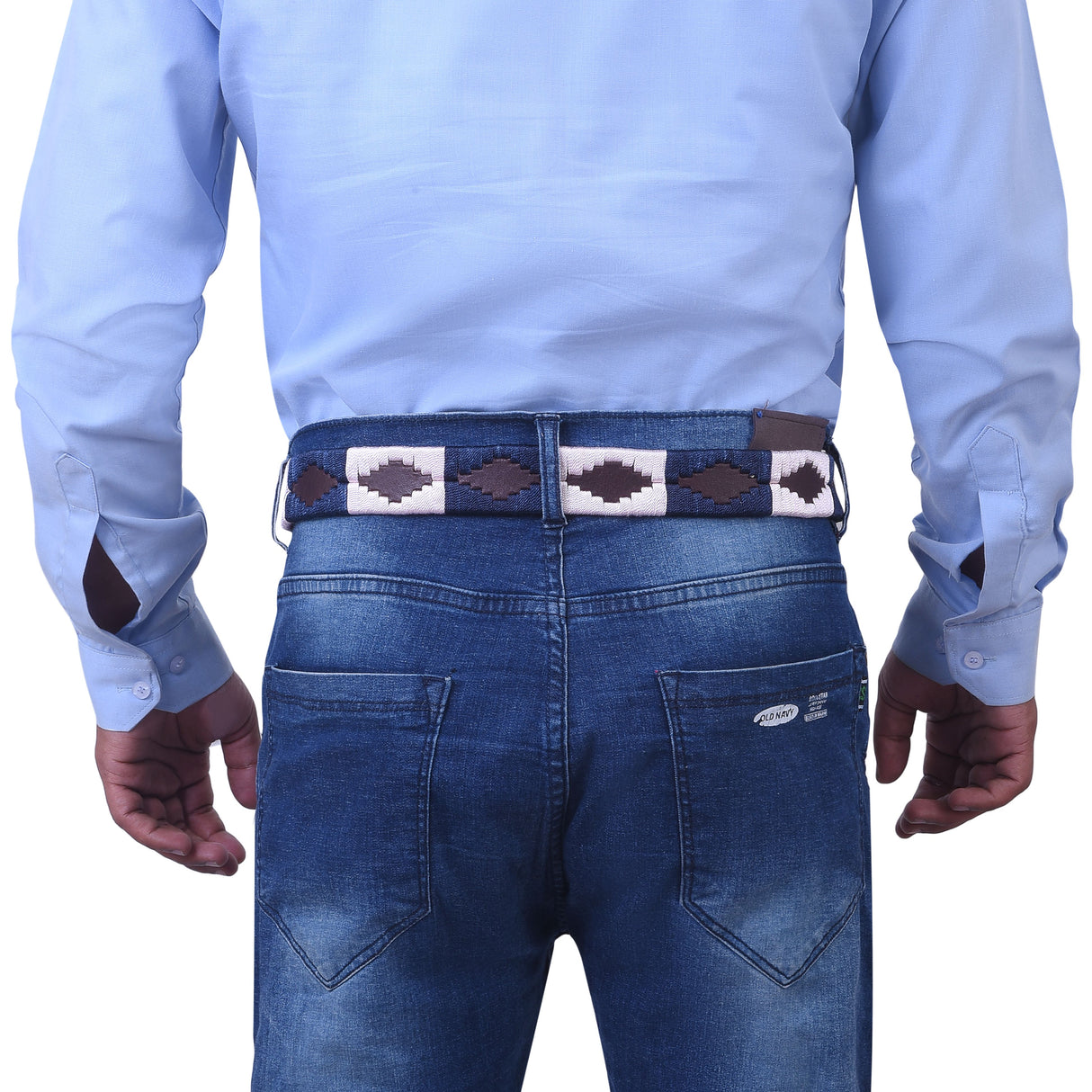 Bikers Hand Embroidered Polo Leather Gaucho Belts (SANTA-FE)