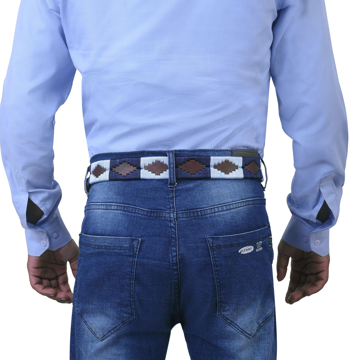 Bikers Hand Embroidered Polo Leather Gaucho Belts (ROSARIO)