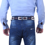 Bikers Hand Embroidered Polo Leather Gaucho Belts (ALISON)