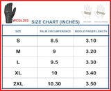 Touchscreen Protective Cruiser Leather Gloves with Non-Slip Grip