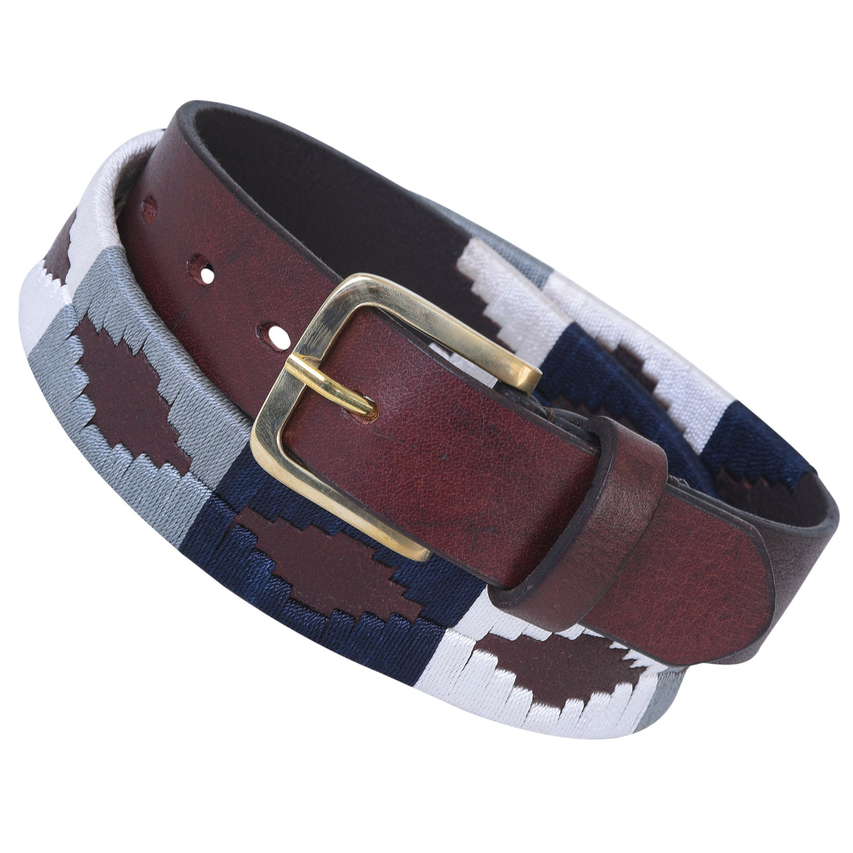 Bikers Hand Embroidered Polo Leather Gaucho Belts (ALISON)