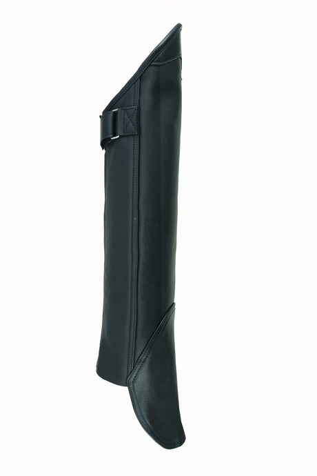 Gaiter Short legging Leather Chap- SPT Black
