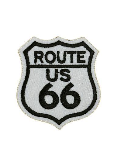 WCEP06 ROUTE US MOTORCYCLE EMBROIDERY PATCH IRON ON PATCH  66