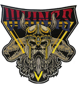 WCEP29 VIKING DESIGN MOTORCYCLE PATCH EMBROIDERY IRON ON PATCH