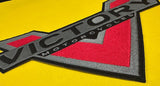 WCEP34 VICTORY MOTORCYCLE ( V ) DESIGN MOTORCYCLE PATCH EMBROIDERY IRON ON PATCH