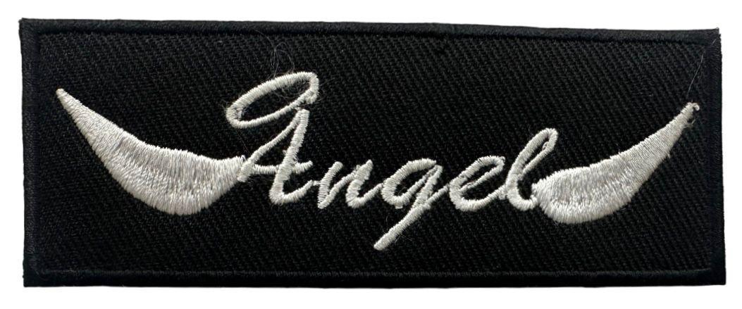 WCEP123 ANGEL DESIGN MOTORCYCLE PATCH EMBROIDERY IRON ON PATCH