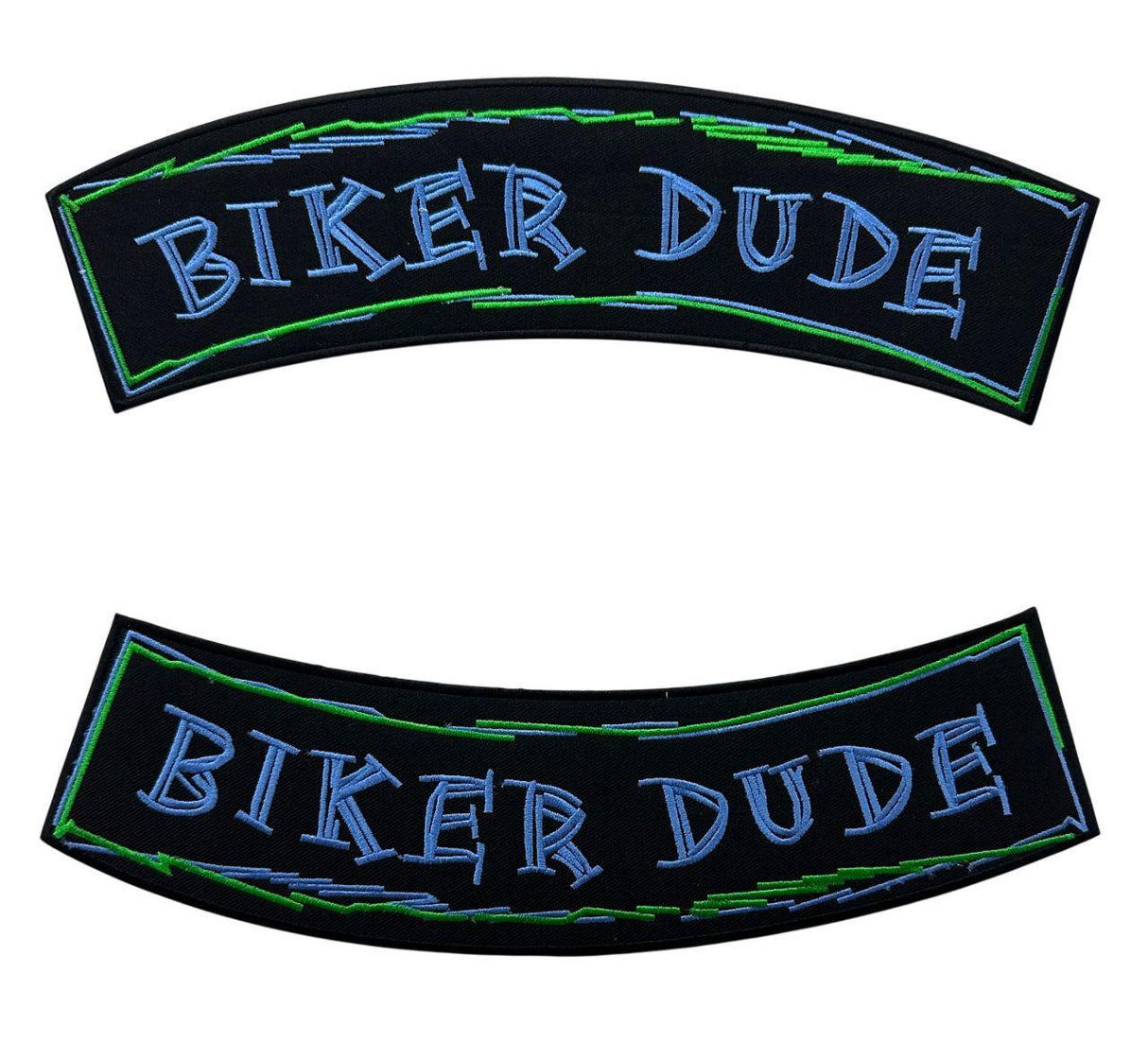 WCEP184 BIKER DUDE ROCKER EMBROIDERY PATCH FOR BIKER, IRON ON, SEW ON ROCKER PATCH FOR JACKET, VEST, HOODIE, BAGS