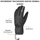 Waterproof Touchscreen Winter Thermal Gloves